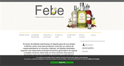 Desktop Screenshot of febe.es