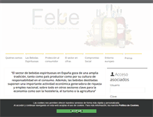 Tablet Screenshot of febe.es